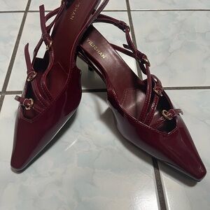 Women's Burgundy Red Heels